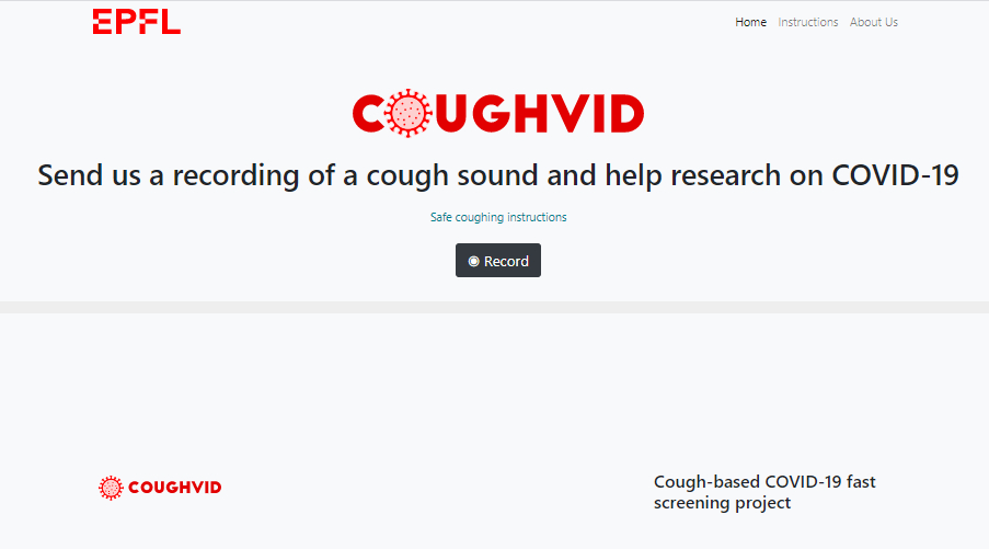 Coughvid, una app que te dice si tienes coronavirus por el sonido de tu tos