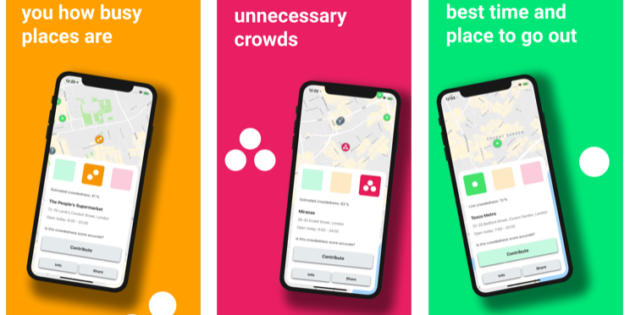 Crowdless, la app que te ayudará a evitar las multitudes durante la desescalada y a posteriori
