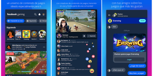 Facebook Gaming, la nueva app para competir con Twitch, ya disponible para Android
