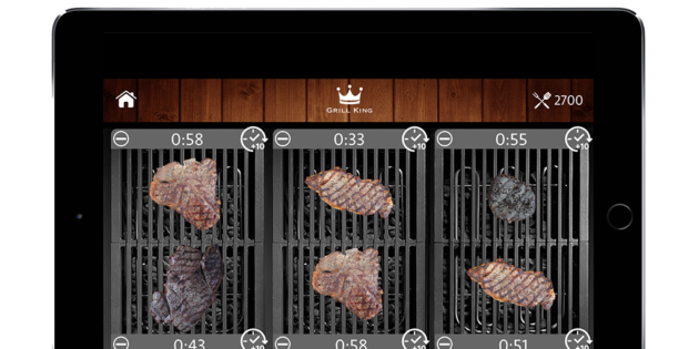 Grill King, la app para conseguir una barbacoa perfecta en tu terraza o jardín