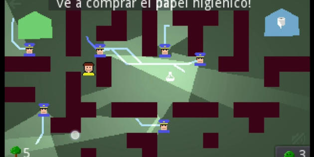 La Vita en Cuarentena, un simpático juego móvil en el que debes escapar de la policía