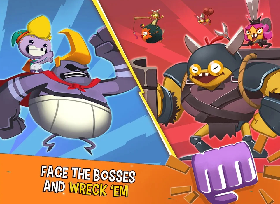 Rocky Rampage: Wreck ‘em Up, un juego móvil donde lo importante son los calzoncillos