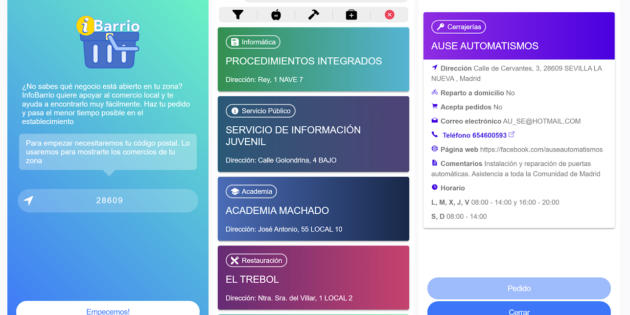 iBarrio, una nueva app de proximidad para conectar vecinos con comercios locales