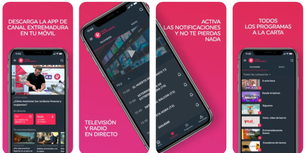 Canal Extremadura estrena aplicaciones móviles