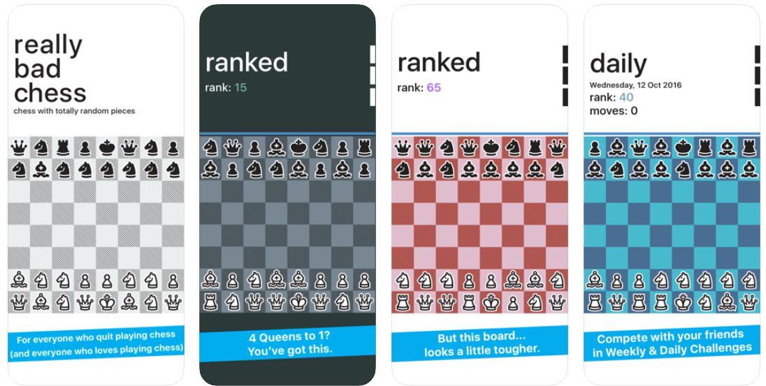 Really Bad Chess, una manera loca de jugar al ajedrez