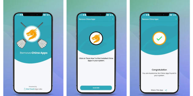 Remove China Apps: la aplicación que fulmina todas las apps de origen chino de tu smartphone