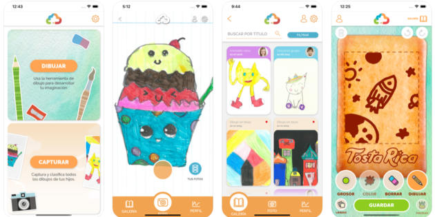 DibuNube, la app de TostaRica para plasmar los dibujos de tus hijos en una galleta