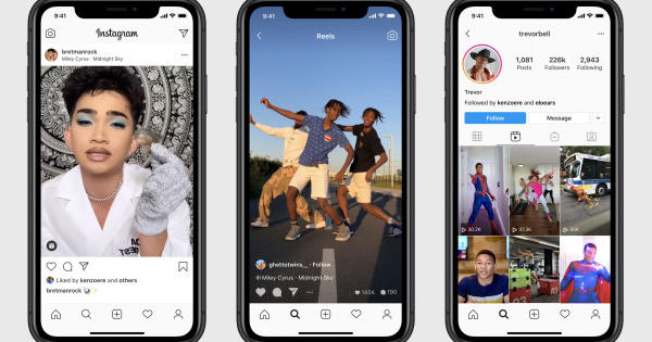 Instagram lanza Reels, su clon de TikTok, a nivel global