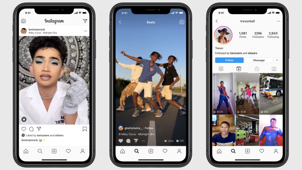 Instagram lanza Reels, su clon de TikTok, a nivel global