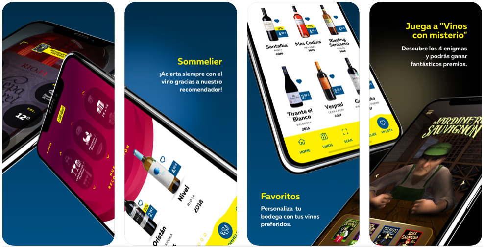 Así funciona Lidl Vinos, la app que te permite encontrar un vino para cada ocasión