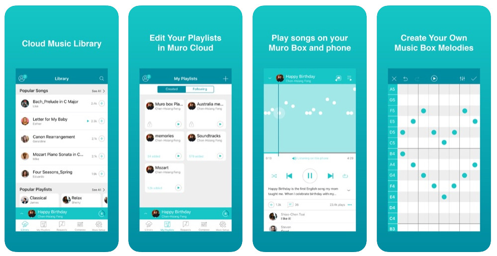 Muro Box, la primera app que te permite controlar una caja de música mecánica