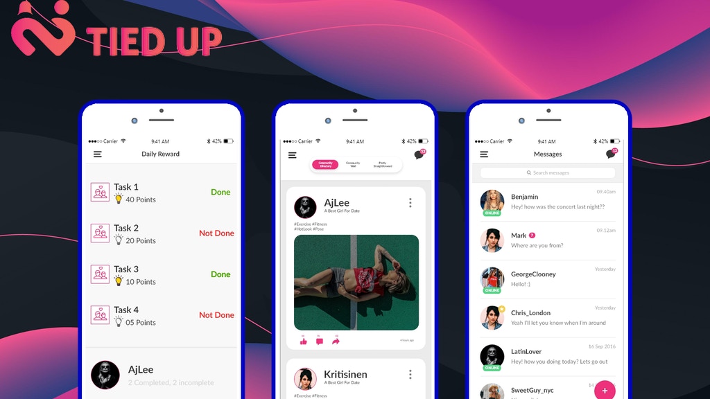 TiedUp, una aplicación para gente aficionada al BDSM