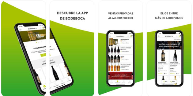 La app de Bodeboca te permite comprar vinos exclusivos con descuento