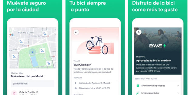 Cabify presenta Bive, una app para moverte en bici por Madrid