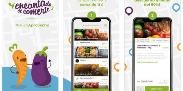 Encantado de Comerte, la app contra el desperdicio alimentario que combate la malnutrición de familias vulnerables