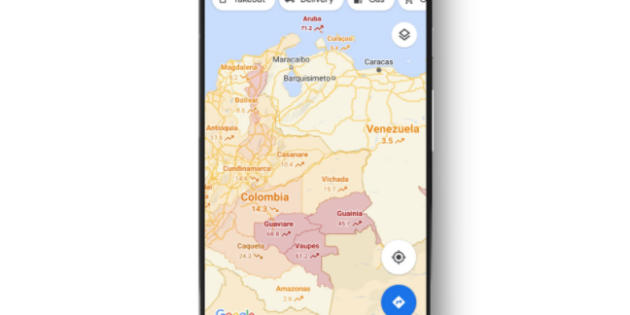 Google Maps incorpora una función para mostrarte las zonas con rebrotes