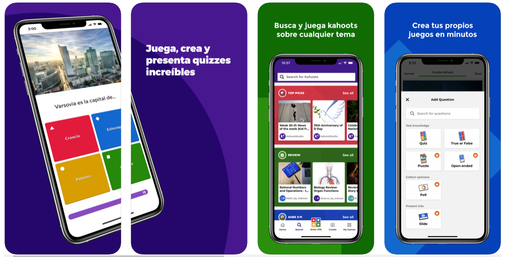 La app de aprendizaje gamificado Kahoot! ya está disponible en español