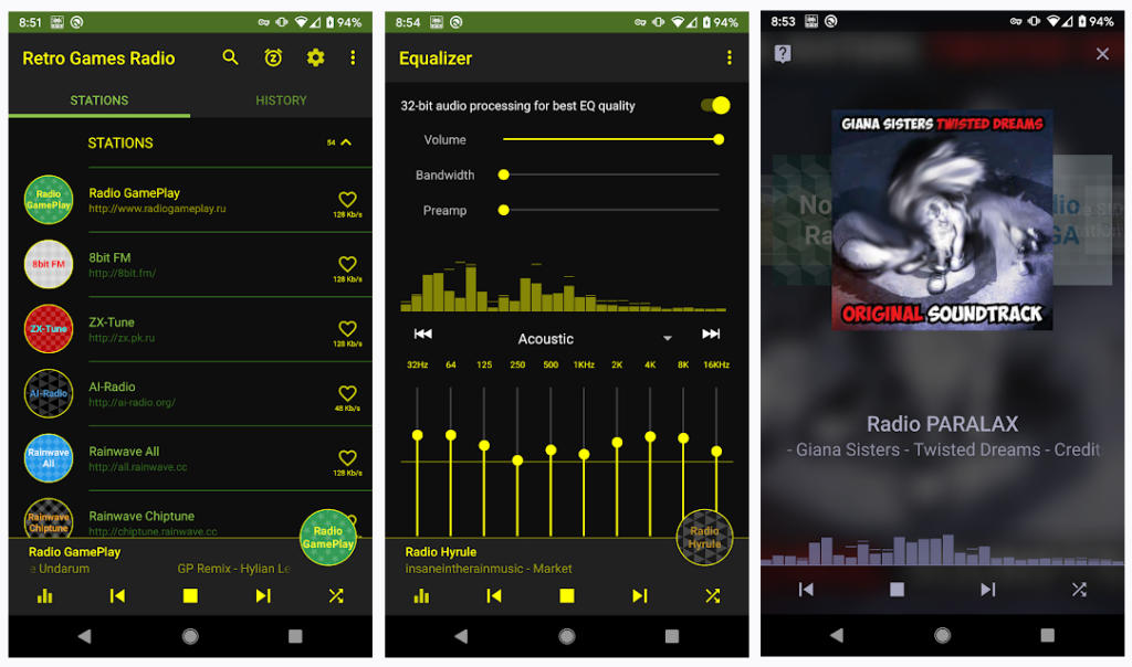 Retro Games Radio, una app para escuchar distintas emisoras con música de videojuegos