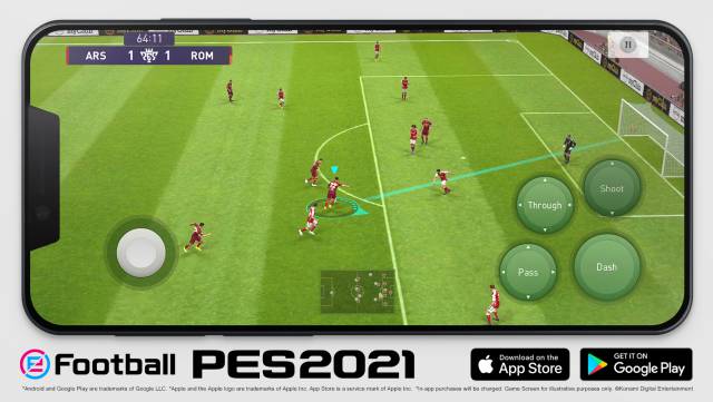 eFootball PES 2021 Mobile ya está disponible para iOS y Android