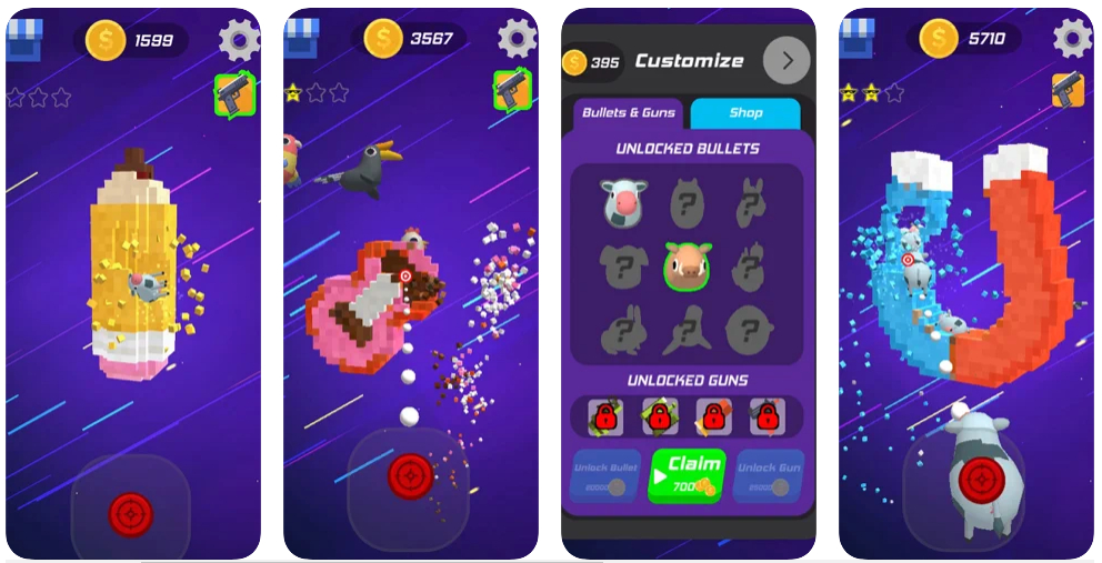 Smashing Zoo, un loco juego para iOS y Android donde los proyectiles son animales