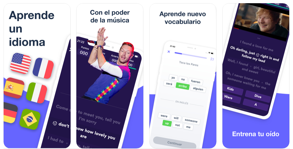 Sounter, la app que te permite aprender idiomas con tus canciones favoritas