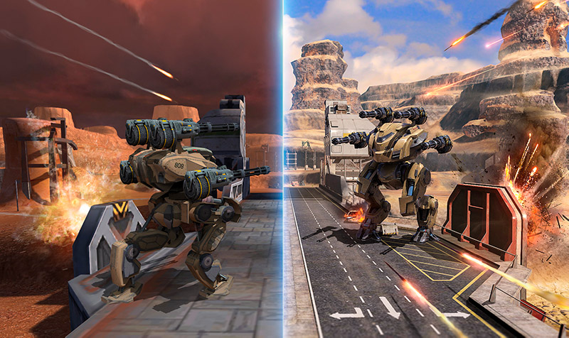 War Robots Remastered lleva a iOS y Android las batallas entre robots en alta definición