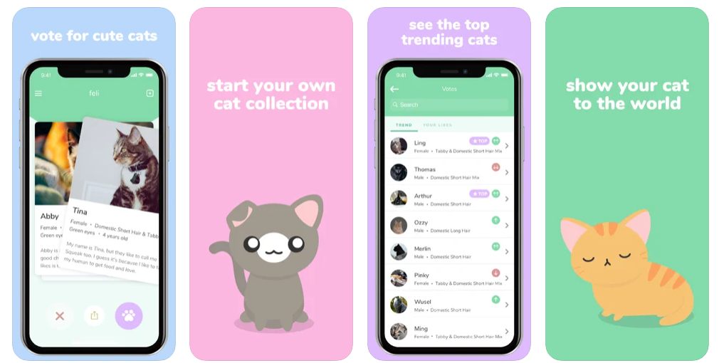 Feli, una app para ver gatitos y sentir que todo va mejor