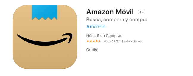 Amazon renueva el icono y nombre de su app de compras