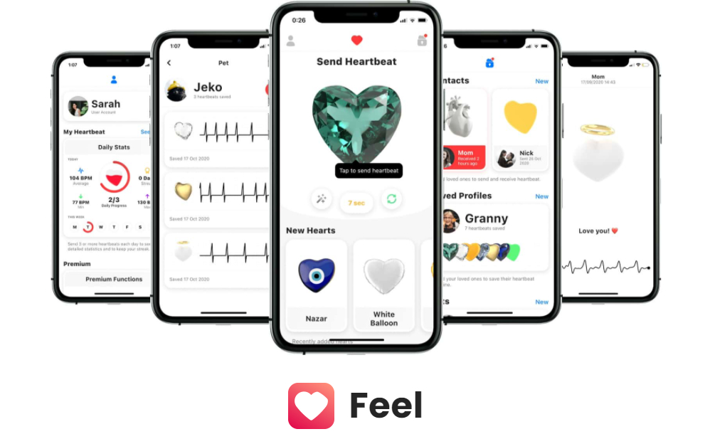 Gracias a esta app puedes guardar los latidos del corazón de tus seres queridos o mascotas y recrearlos