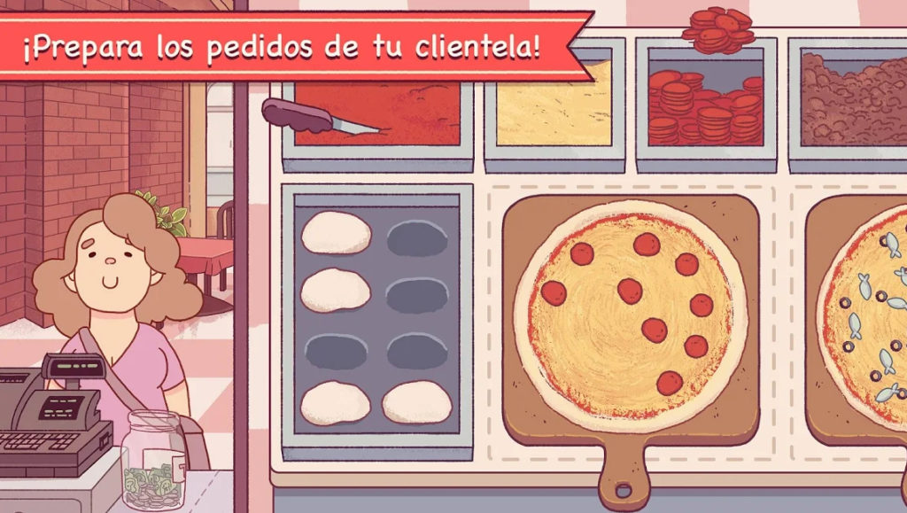 Buena pizza, gran pizza, el juego para convertirte en pizzero profesional