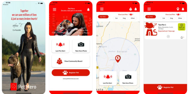 Pet Hero, una app para alertar de mascotas perdidas