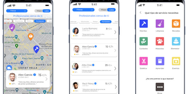 Nace Findo, una app para conectar a vecinos y profesionales
