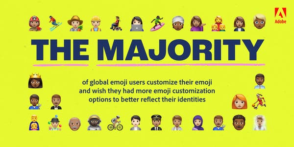 Un 83% de los usuarios de emojis cree que estos pictogramas deberían ser más inclusivos