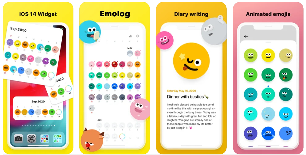 Emolog, una app simple y divertida para dejar un registro de tus emociones