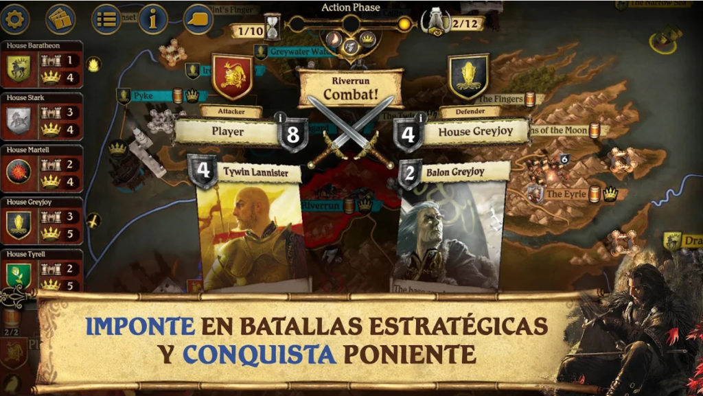 A Game of Thrones: The Board Game llega a Android e iOS