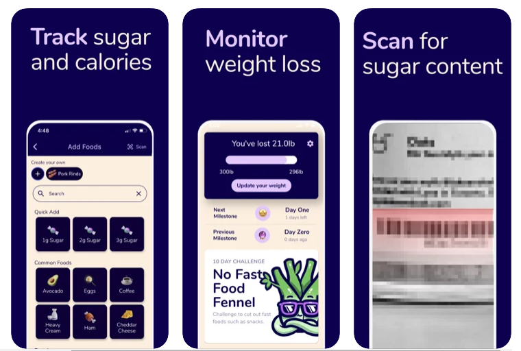 Esta app te ayuda a reducir tu consumo de azúcar fácilmente