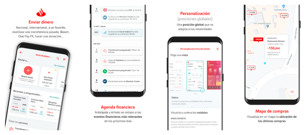 La app de Santander aterriza en Huawei AppGallery