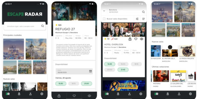 Escape Radar, la app que te permite encontrar horas libres y reservar en miles de escape rooms