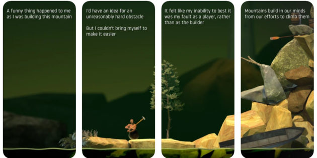 Getting Over It, un bizarro juego de alpinismo que pondrá a prueba tu paciencia