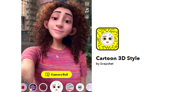 La nueva lente de Snapchat para transformar los selfies en dibujos animados también se hace viral