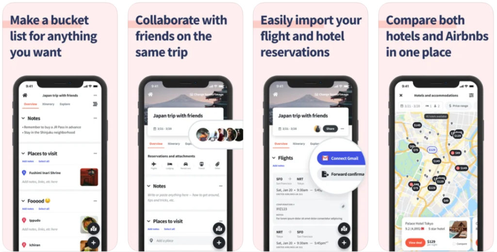 Wanderlog, una app colaborativa para planificar y organizar viajes con amigos