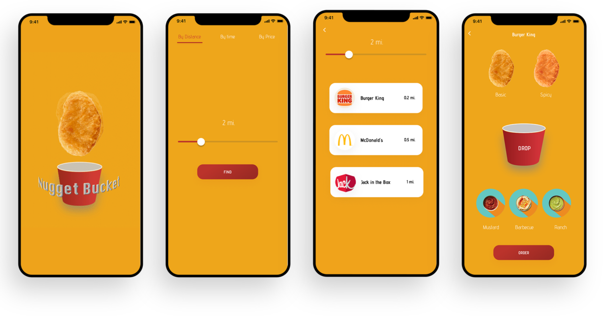 Nugget Bucket, una app para encontrar dónde venden nuggets de pollo a