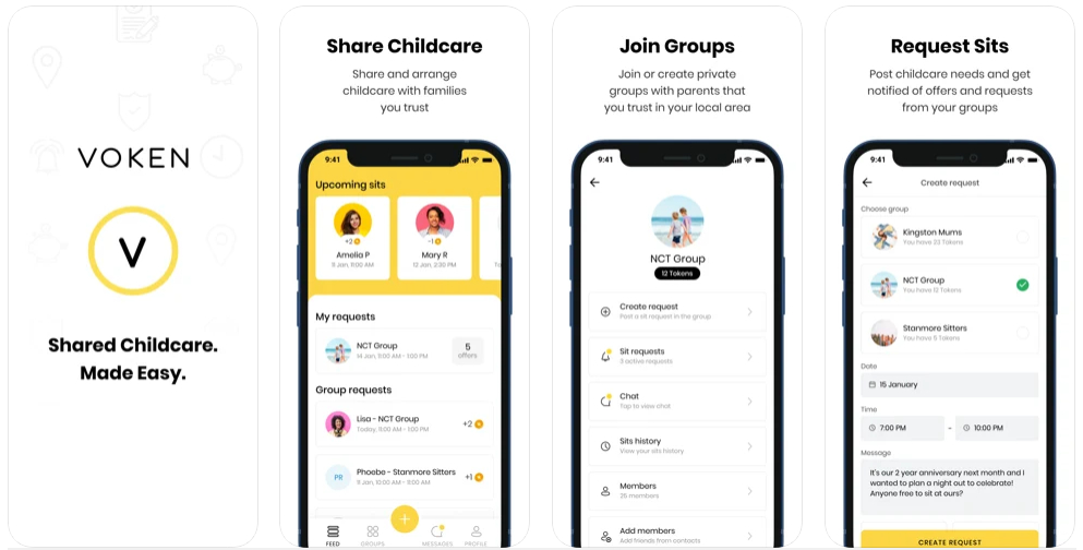 Voken, una app para encontrar canguros gratuitos para los niños