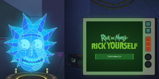 Esta app te ayuda a convertirte en un personaje de Rick & Morty