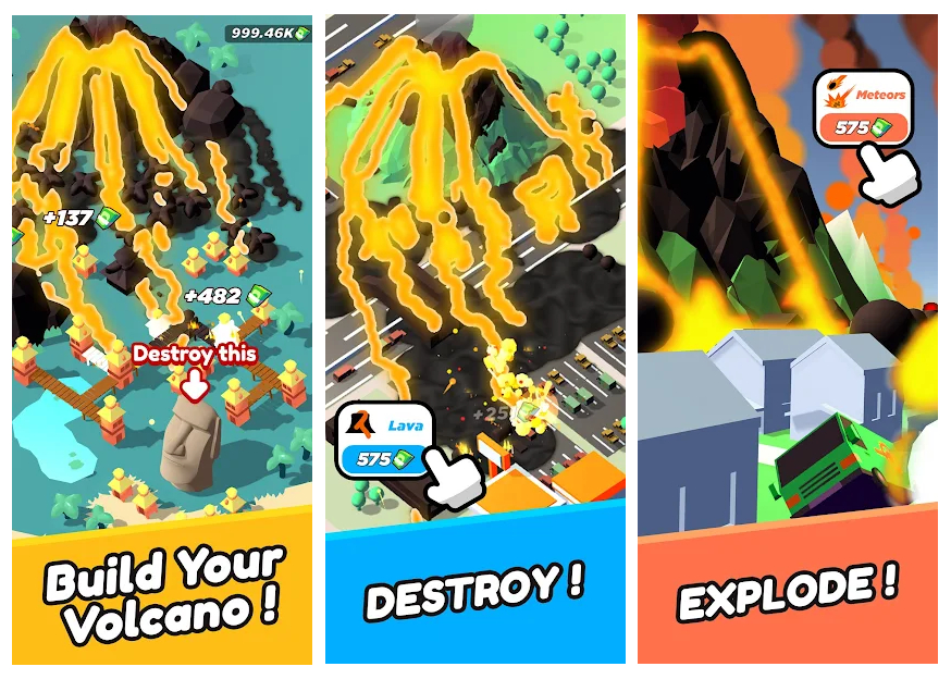 Las mejores apps y juegos móviles de volcanes que puedes descargar