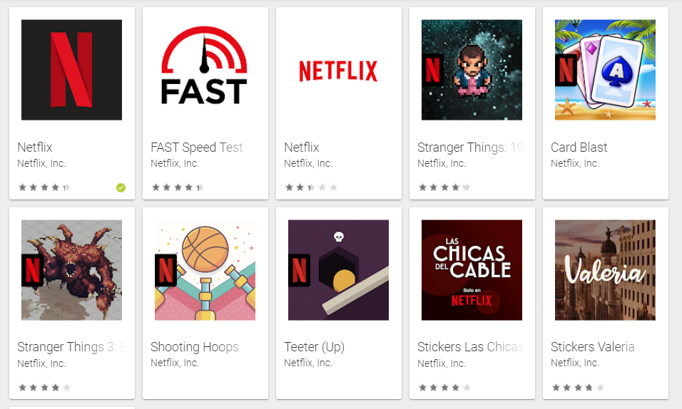 Los juegos móviles de Netflix ya están disponibles en España