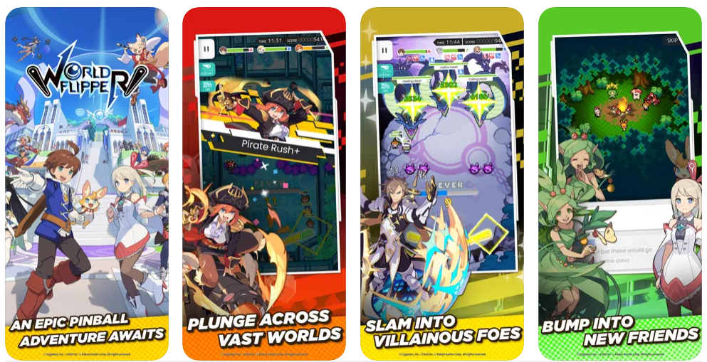 World Flipper por fin está disponible para iOS y Android