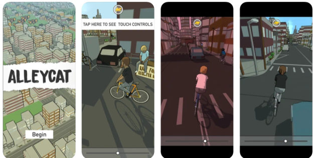 Alleycat, el simulador 3D para que te muevas en bici por la ciudad