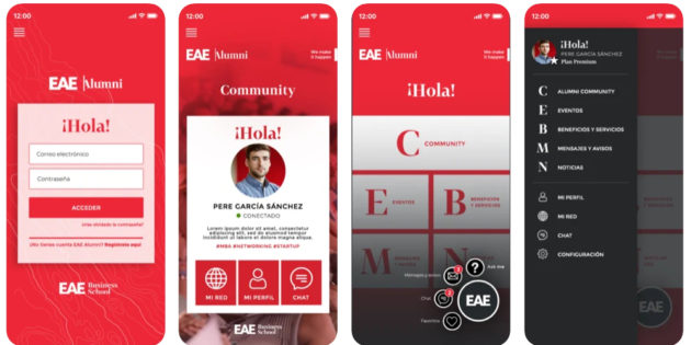 EAE Business School presenta una aplicación para su comunidad alumni