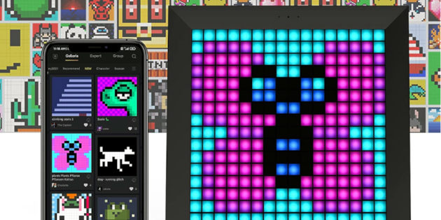 Divoom, altavoces y marcos de pixel art controlados por una aplicación móvil